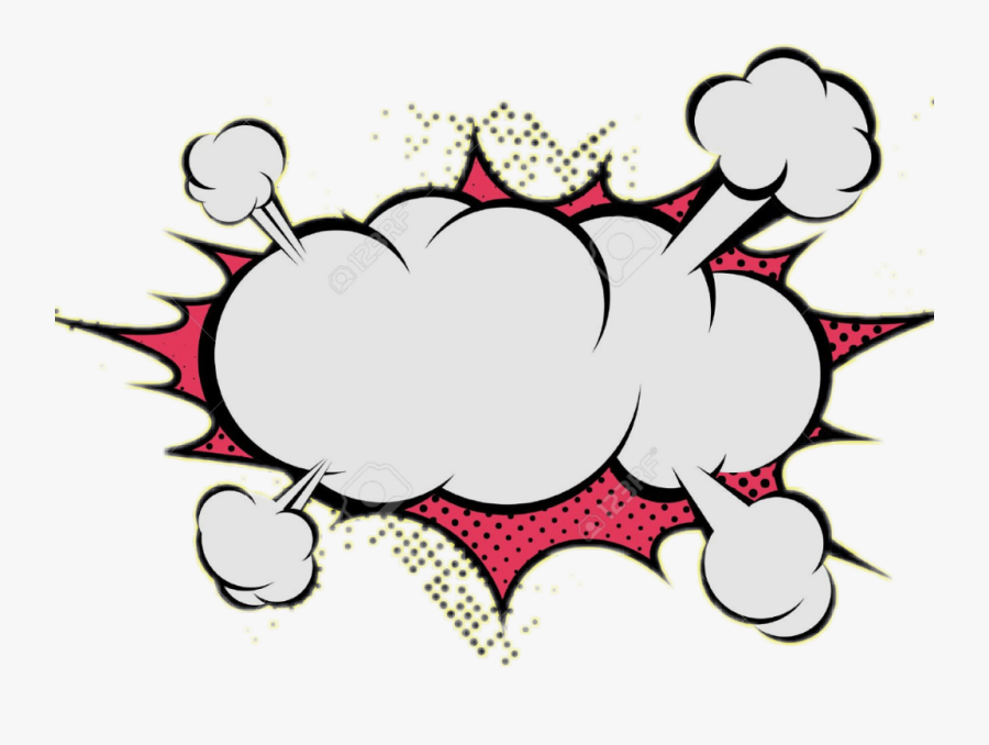 #boom #éclaté #explosion - Comic Nubes, Transparent Clipart
