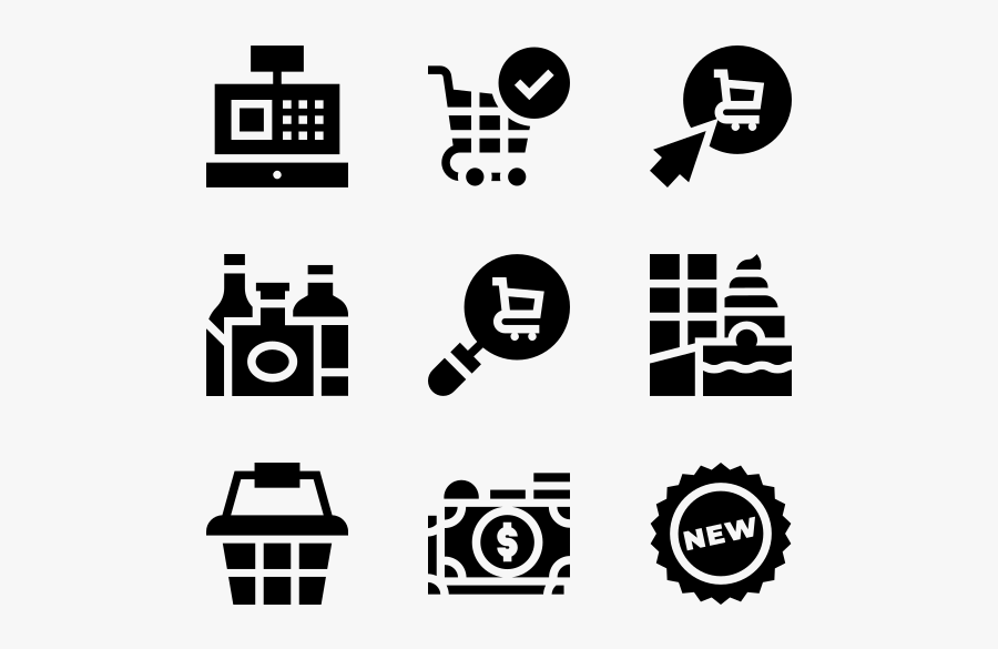 Supermarket - Video Camera Icon Png, Transparent Clipart