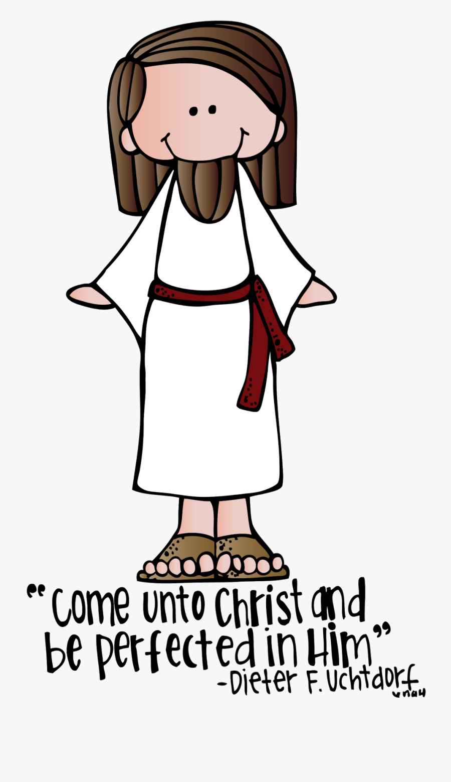 Transparent 10 Commandments Clipart - Melonheadz Jesus, Transparent Clipart