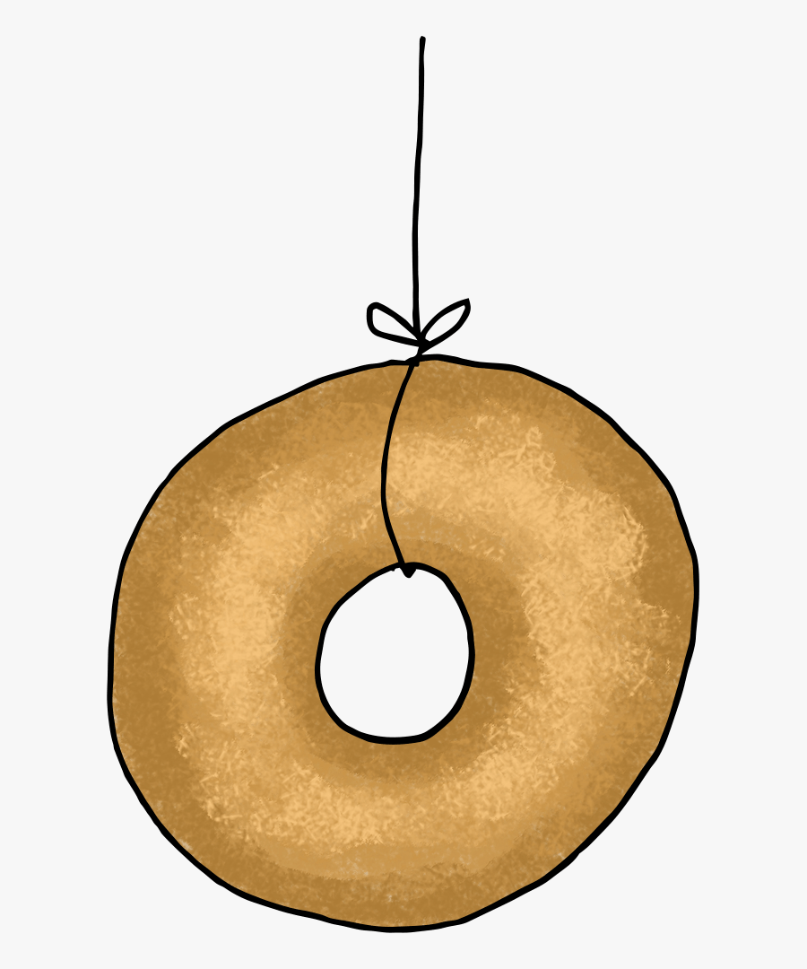 Donut On A String Clipart, Transparent Clipart