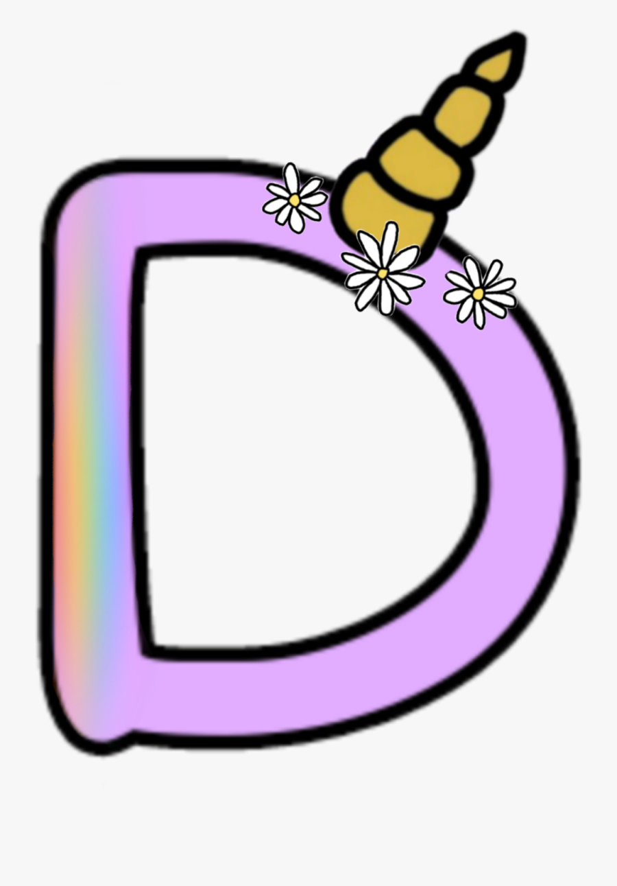 #challenge #picsart #horn #unicorn #letters #rainbow, Transparent Clipart