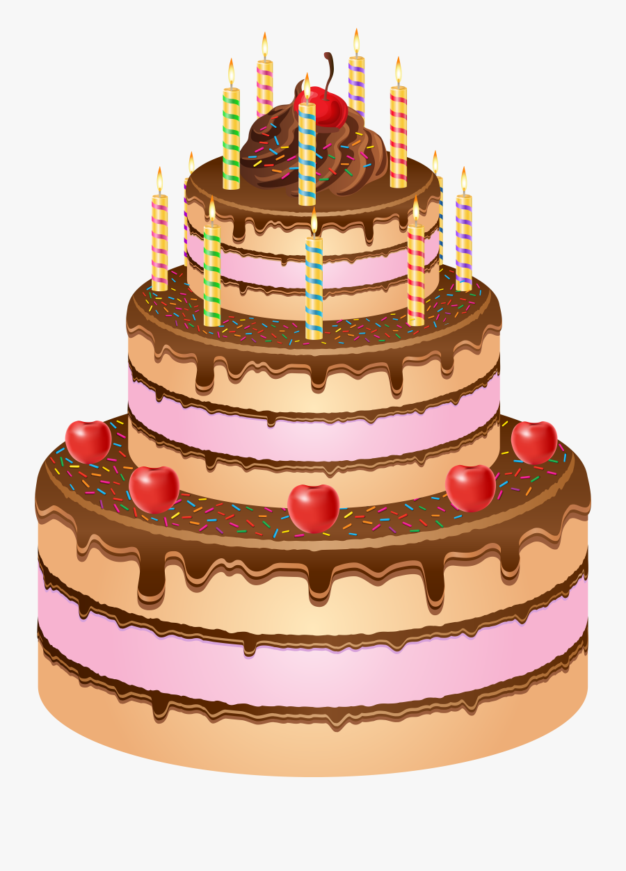 Clip Art Image Gallery - Happy Birthday Images Cake Download, Transparent Clipart