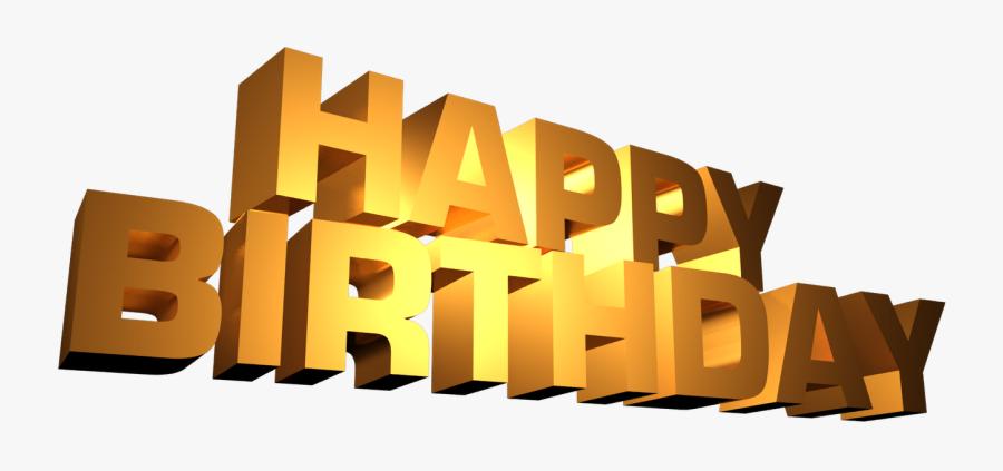 Happy Birthday Png - Happy Birthday Png Text, Transparent Clipart