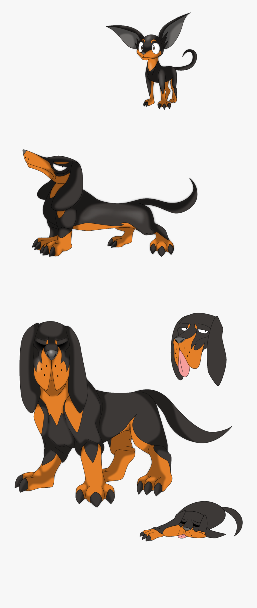 Bow Wow Dog Clip Art - Fakemon Dog Png, Transparent Clipart