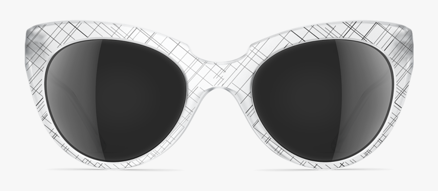 Yves Fashion Laurent Goggles Saint Sunglasses Clipart - Monochrome, Transparent Clipart