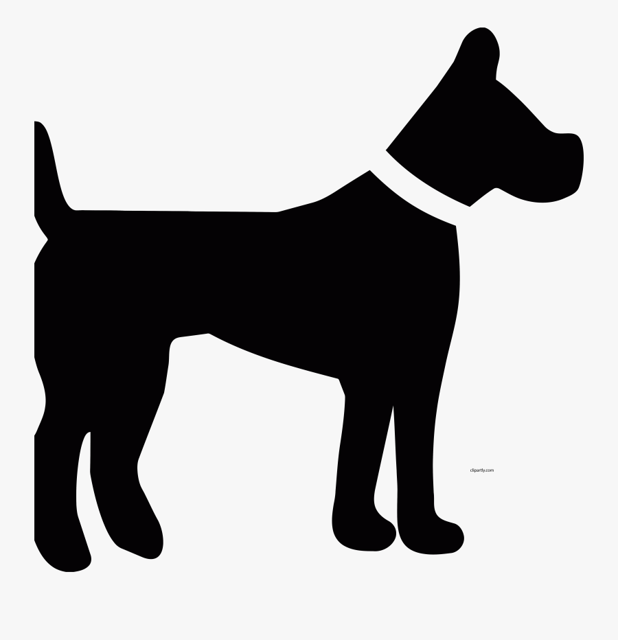 Transparent Dog Clipart Black And White Png - Dog .svg, Transparent Clipart