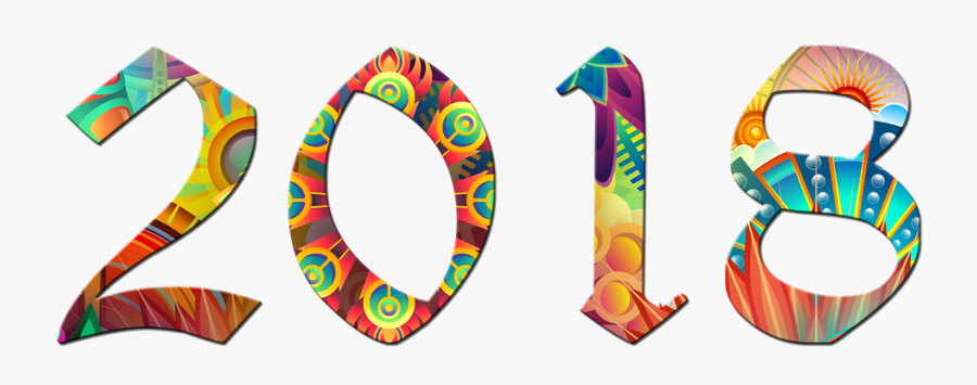 2018 Happy New Year Png Photo Png Mart - New Year, Transparent Clipart