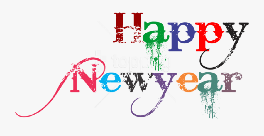 New Png Download - Happy New Year Png Gif, Transparent Clipart