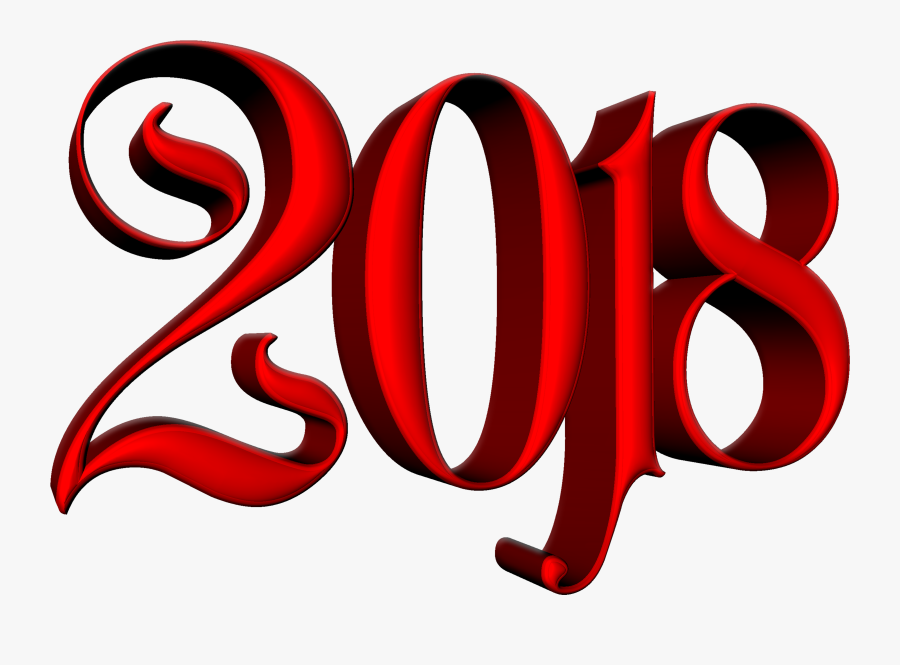 2018 Deco Transparent Clip Art Imageu200b Gallery Yopriceville - 2018 Png, Transparent Clipart