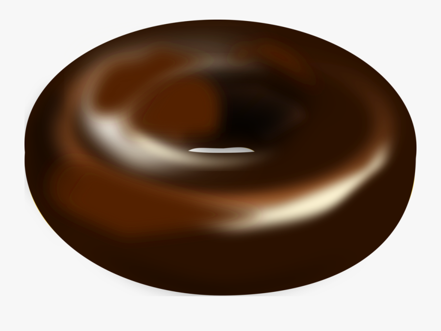 Chocolate Truffle,praline,bossche Bol - Donut De Chocolate Png, Transparent Clipart