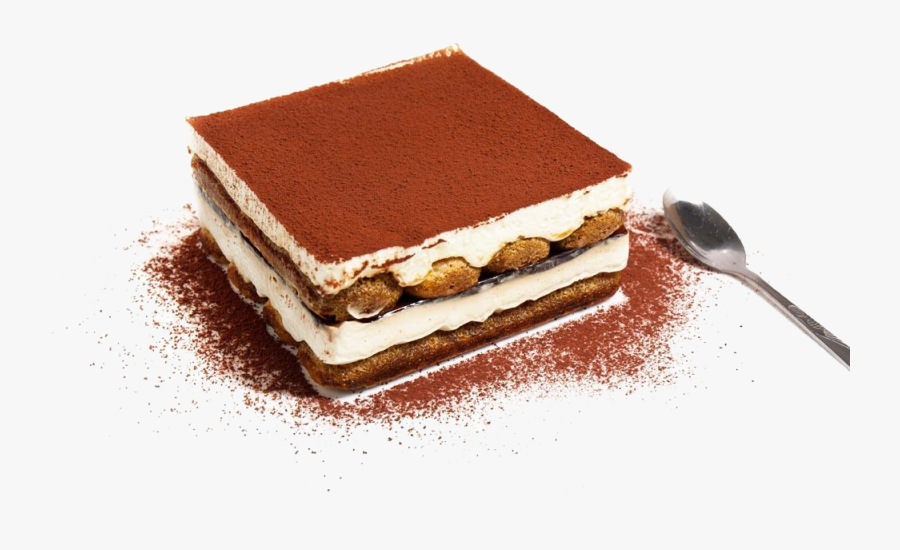 Ladyfinger Coffee Cuisine Chocolate Tiramisu Spoon - Tiramisù Png, Transparent Clipart