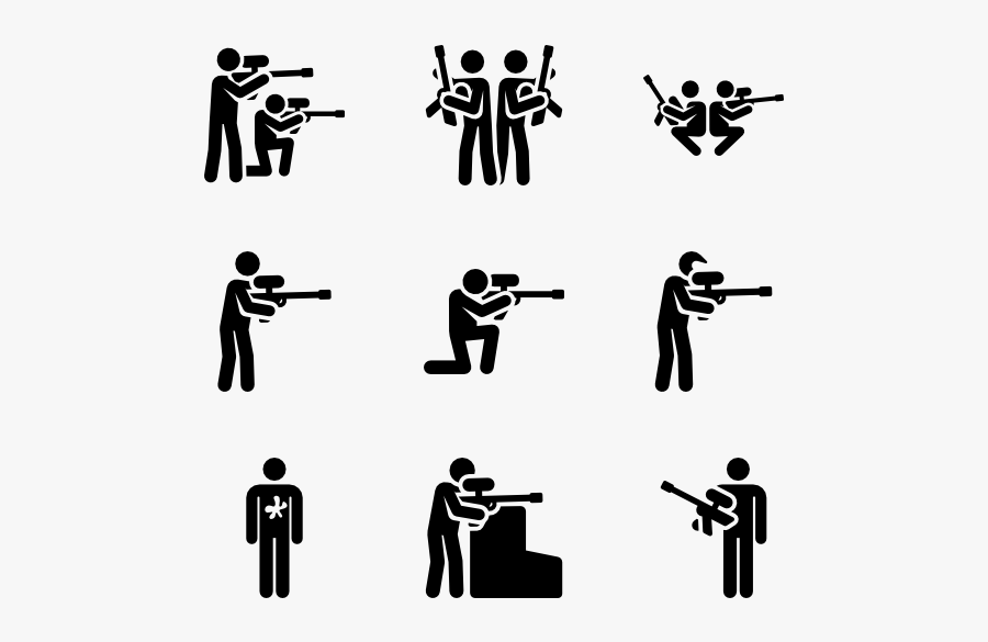 Paintball Clipart Svg - Paintball Icon, Transparent Clipart