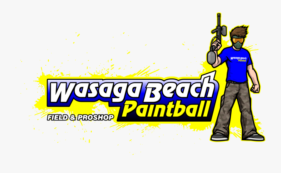 Wasaga Beach Goplaypaintball Ca - Cartoon, Transparent Clipart