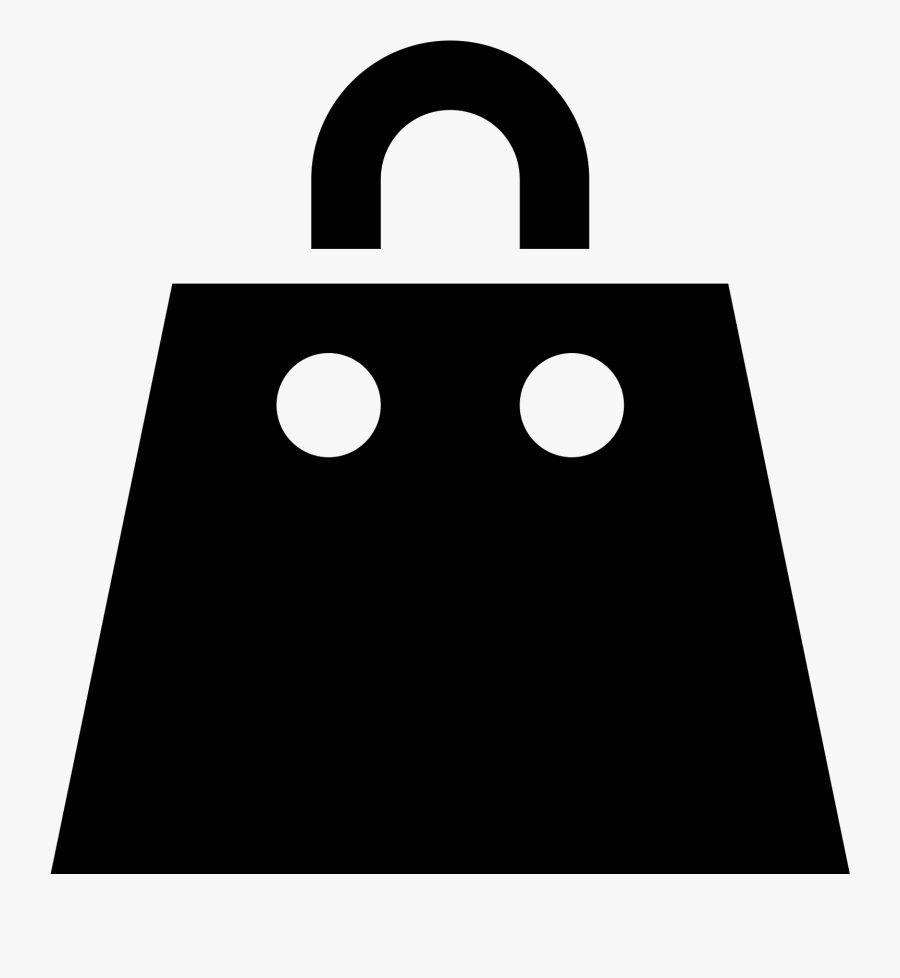 Shopping Bag Clipart Icon Transparent - Quiet Toys For Church, Transparent Clipart