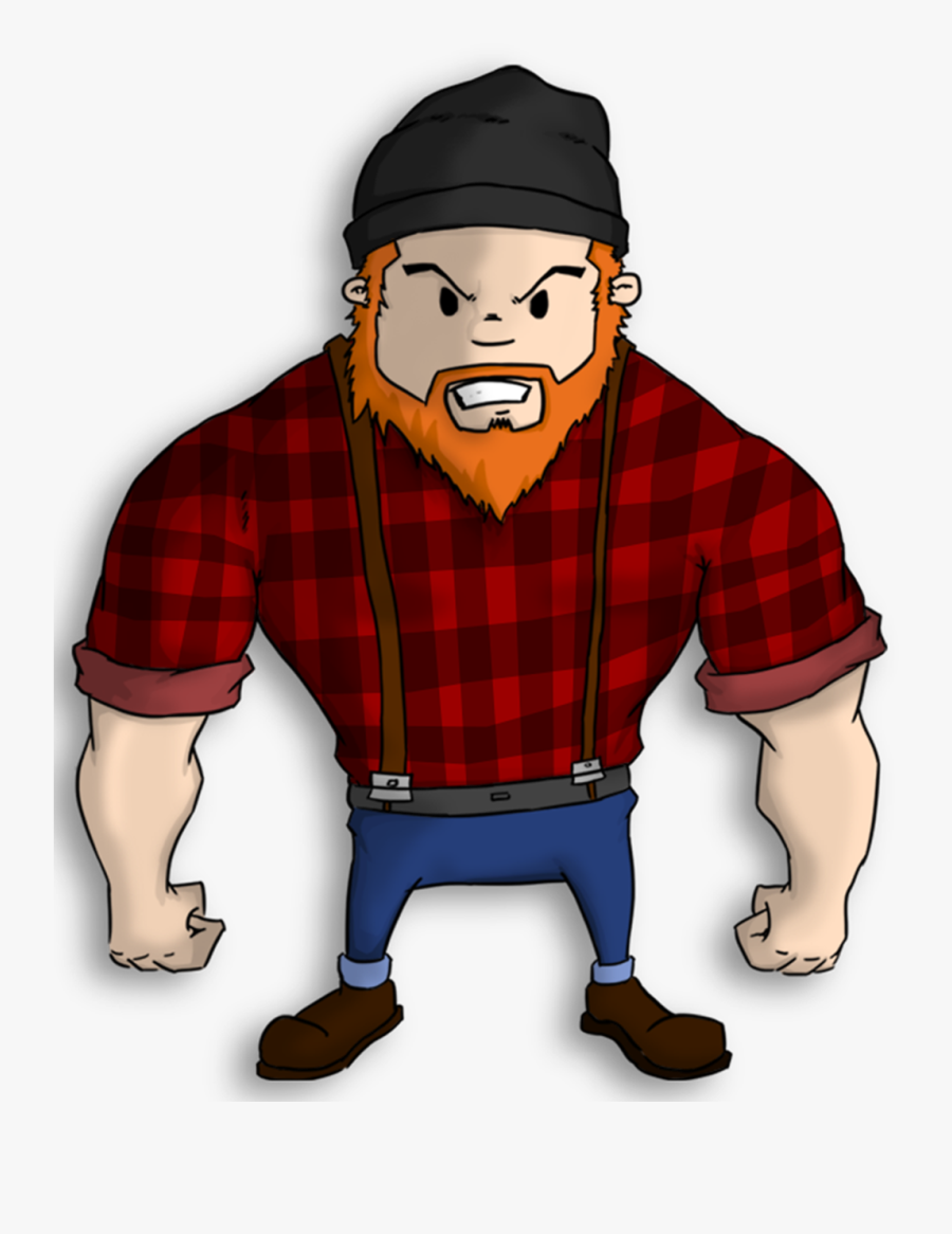 Image Result For Cartoon - Lumberjack Png, Transparent Clipart