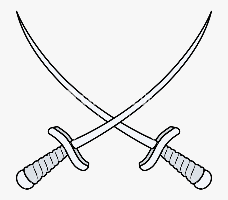Download Cross Sword Png File For Designing Purpose - Transparent Crossed Swords Png, Transparent Clipart