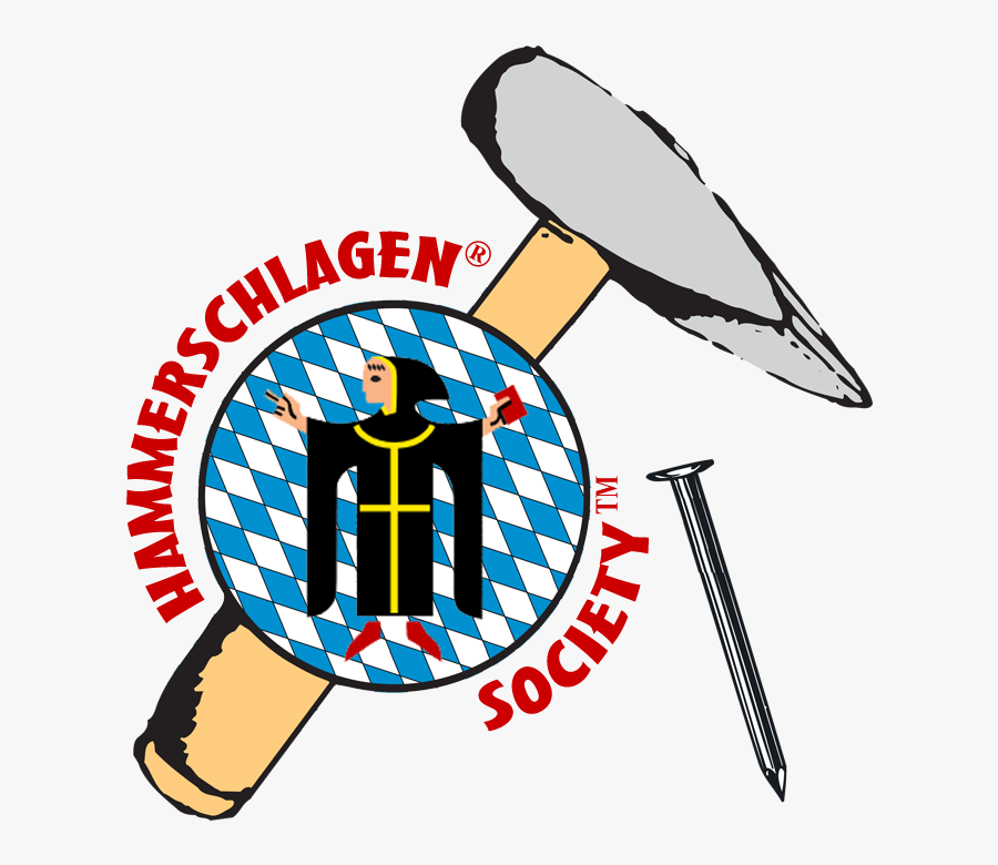 The Game Is Typically Played With A Cross Peen Hammer - Hammerschlagen Nail Game Austria, Transparent Clipart