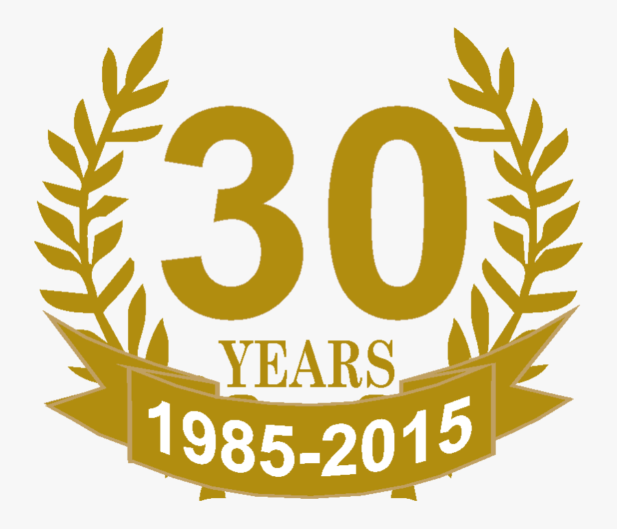 30 Years, Transparent Clipart