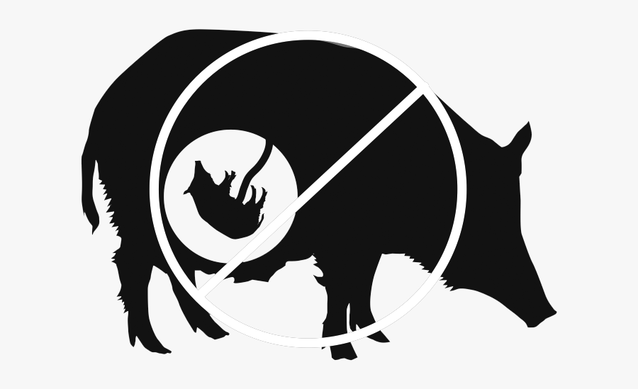 Who Can Stop These Adorable Pigs - Pig Hunting Clipart, Transparent Clipart