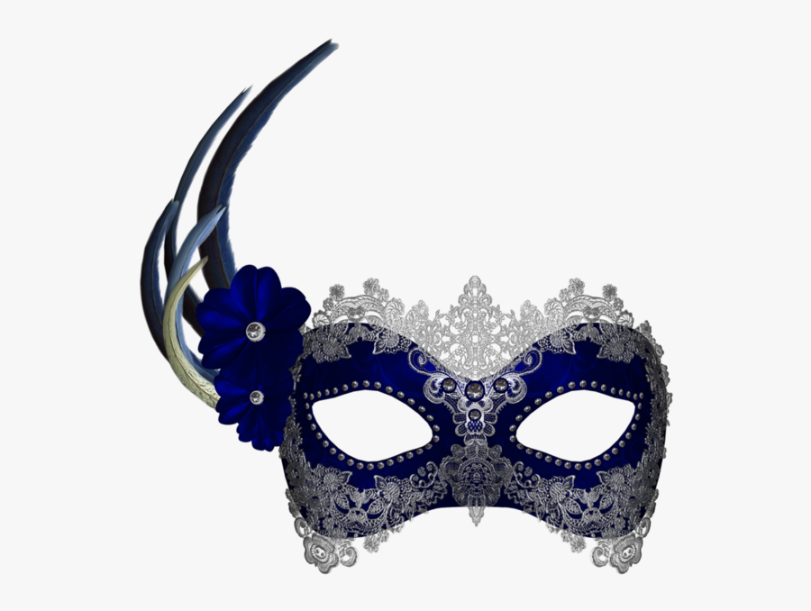 Masquerade Mardi Ball Mask Gras Free Clipart Hq Clipart - Blue Masquerade Mask Png, Transparent Clipart