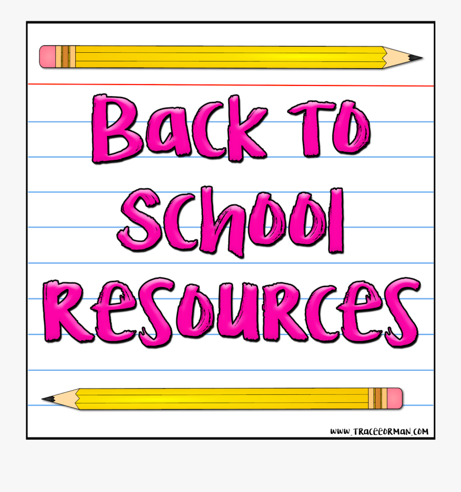 Back To School Resources - Calligraphy, Transparent Clipart