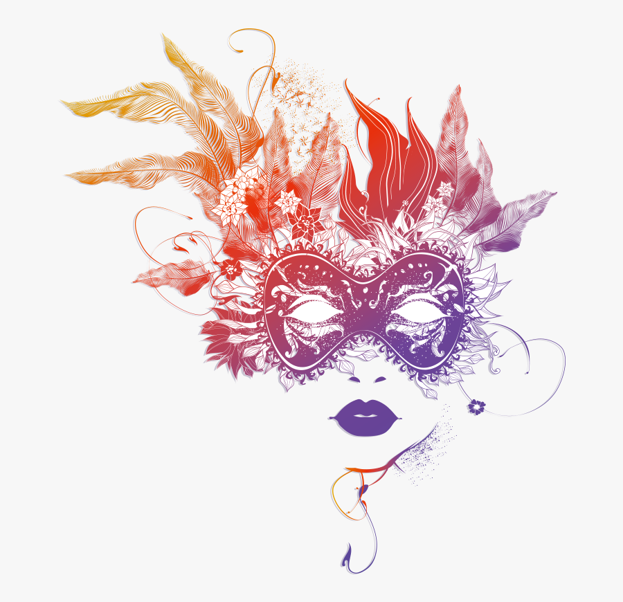 #masquerade #png #mask #girl #colors #cute #beautiful - Masquerade Mask Design Png, Transparent Clipart