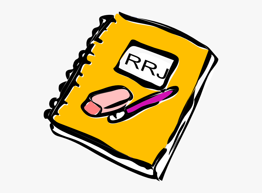 Reading Response Journal Clipart - Notebook Clip Art, Transparent Clipart