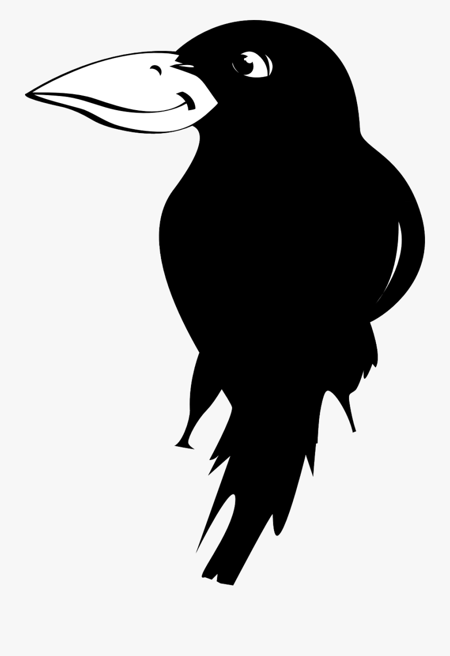 Floss Clip Art Download - 烏鴉 卡通, Transparent Clipart