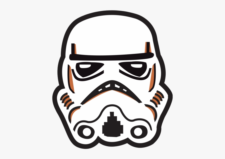 Stormtrooper Clipart Black And White Transparent Png - Clip Art, Transparent Clipart