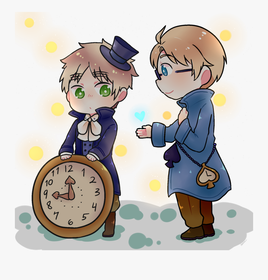 Usuk Secret Santa - Cartoon, Transparent Clipart