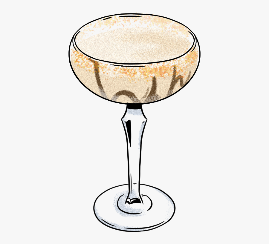 Chocolate Martini - Champagne Stemware, Transparent Clipart