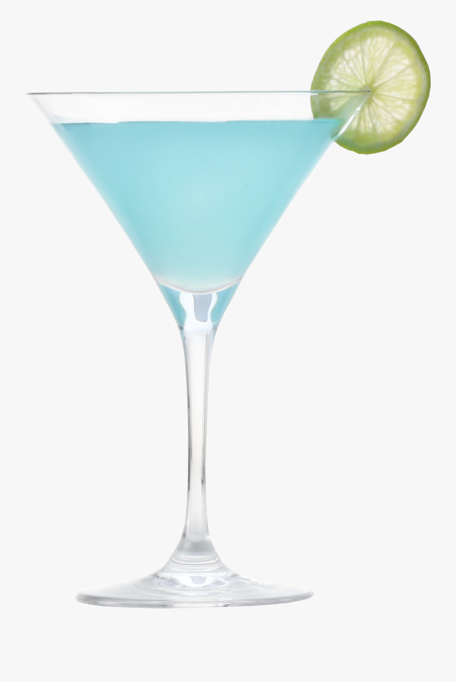 Clip Art Jack Frost Martinis - Blue Lagoon, Transparent Clipart