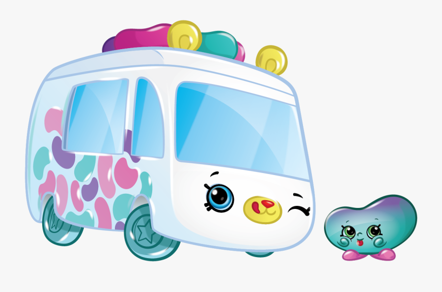 Shopkins Wiki - Cutie Cars Jelly Bean Machine, Transparent Clipart