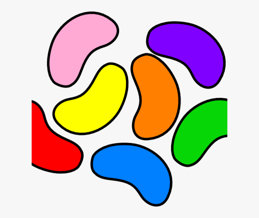 Colorful Jelly Beans Clip Art At Clkercom Vector Clip - Clipart Magic Beans, Transparent Clipart