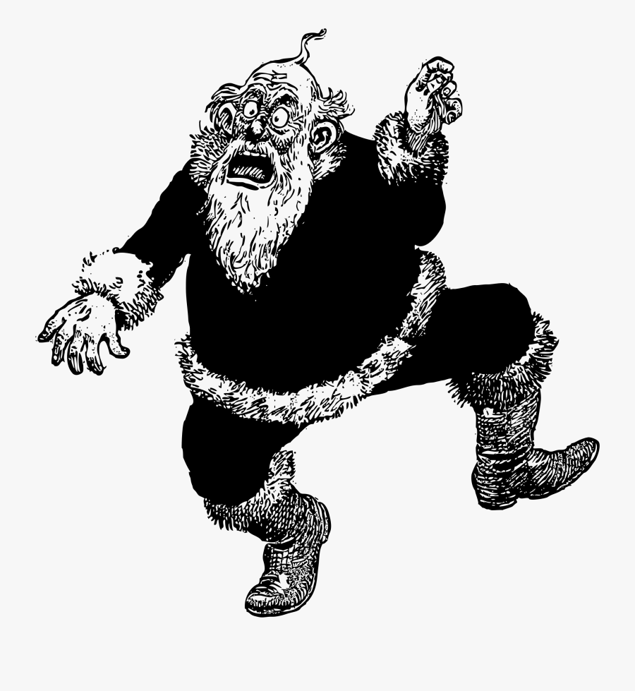 This Free Icons Png Design Of Disturbed Santa - Disturbed Santa, Transparent Clipart