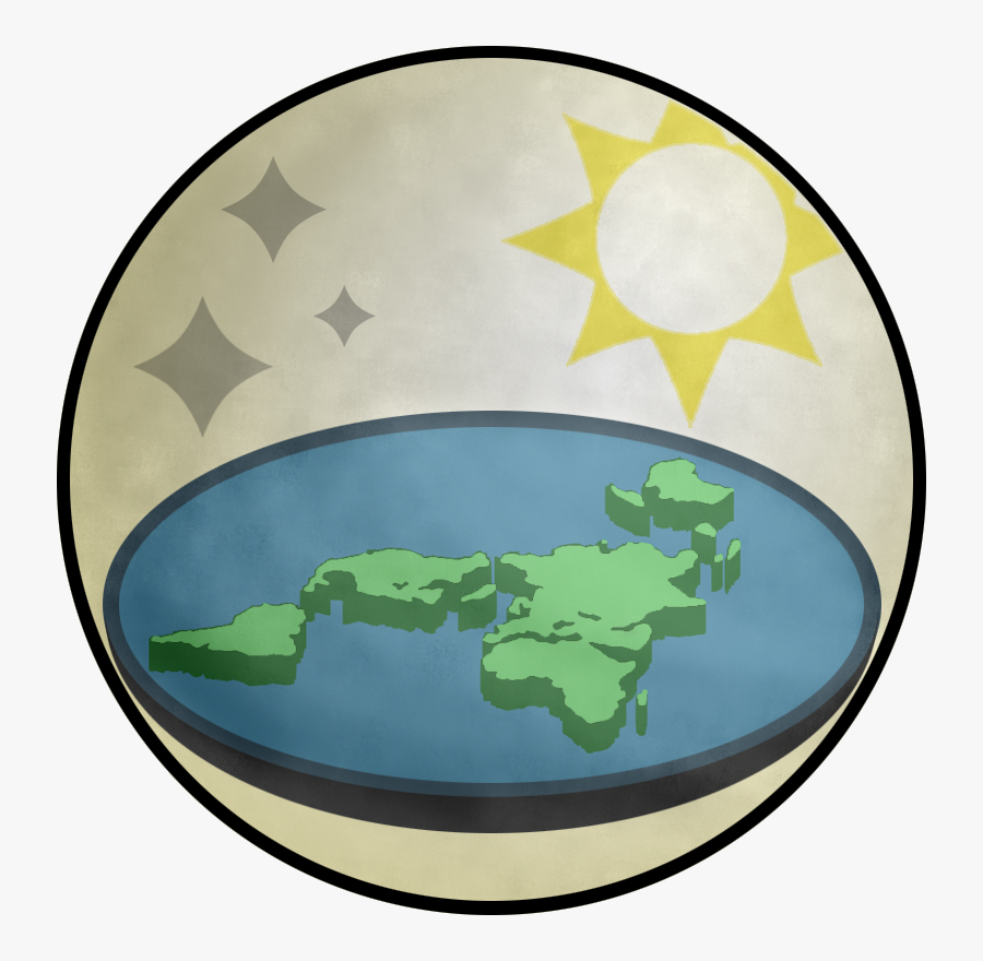 Clip Art Antarctic Treaty Flat Earth - Flat Earth Society Logo Png, Transparent Clipart