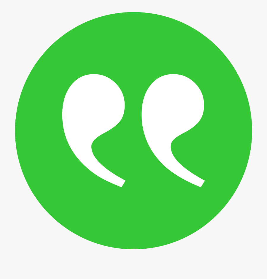 Purpose Quote Cliparts - Quotation Mark Icon Png, Transparent Clipart