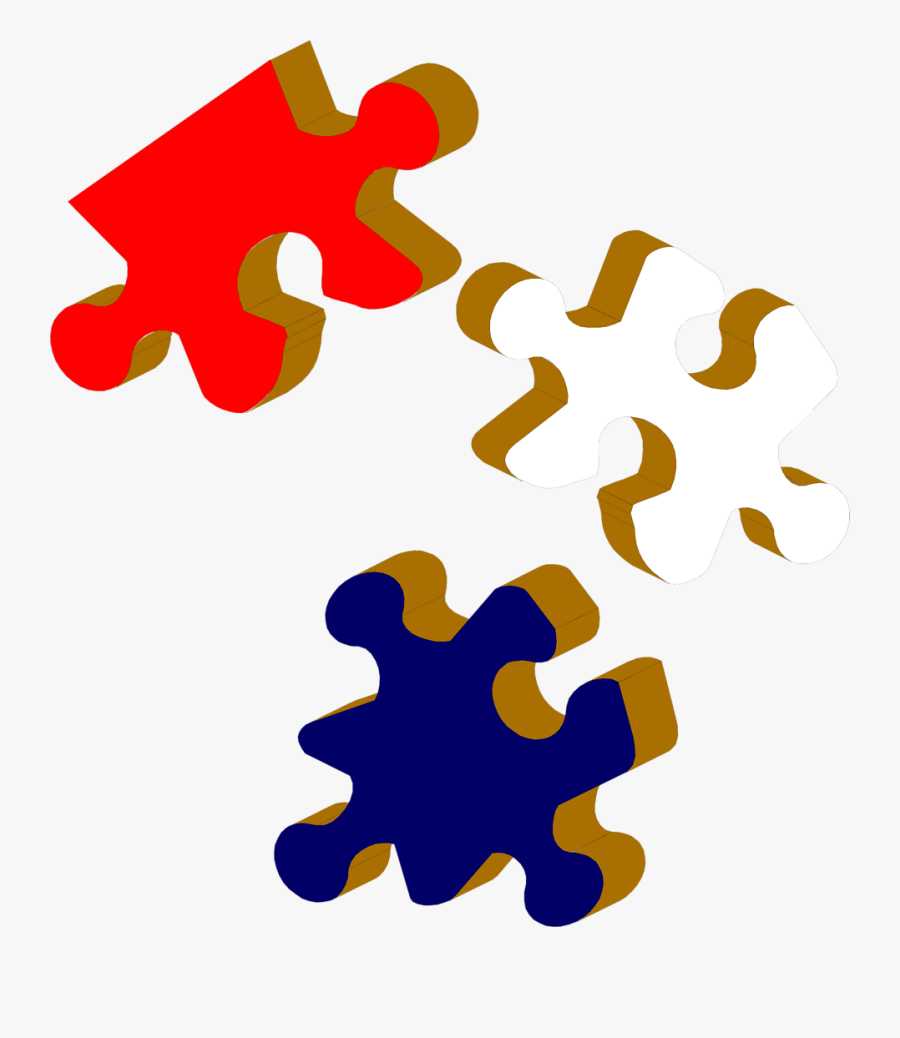Free Stock Photo Illustration - Puzzelteile, Transparent Clipart