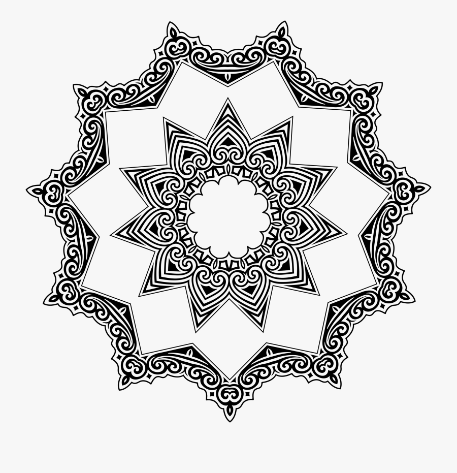 Boho Bohemian Mandala Mandalas Freetoedit - All Things Are Difficult Before They Are Easy Coloring, Transparent Clipart