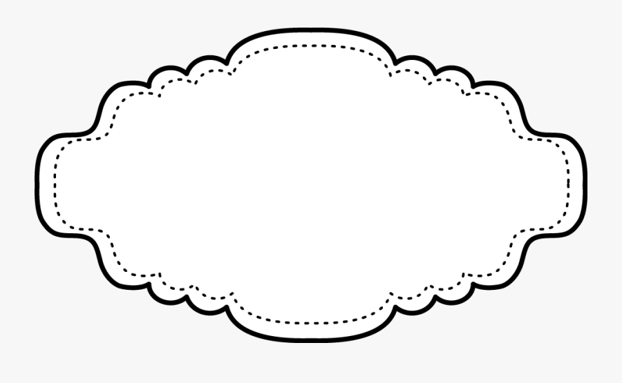 Marco Blanco Y Negro, Transparent Clipart