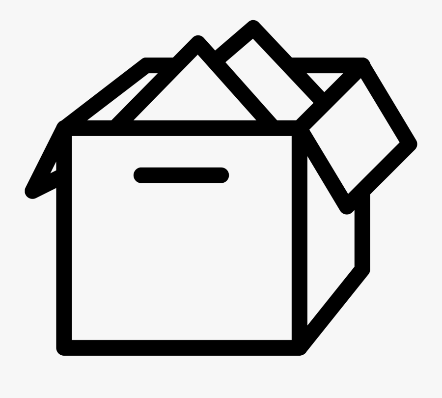 Package Vector Open Box - Icon Box Png, Transparent Clipart