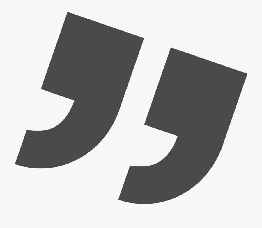 Nicole"s Mother, Carol Patenaude, Speaks About Working - Transparent Background Quotation Mark, Transparent Clipart