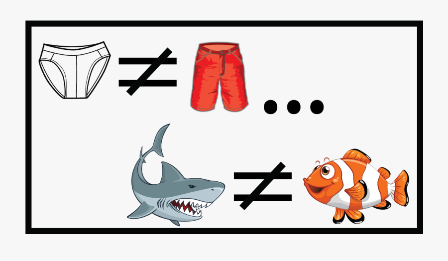 - Shower Curtain Happy Clown Fish - Great White Shark, Transparent Clipart