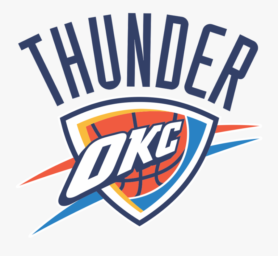 Okc Thunder Logo Pictures - Oklahoma City Thunder, Transparent Clipart