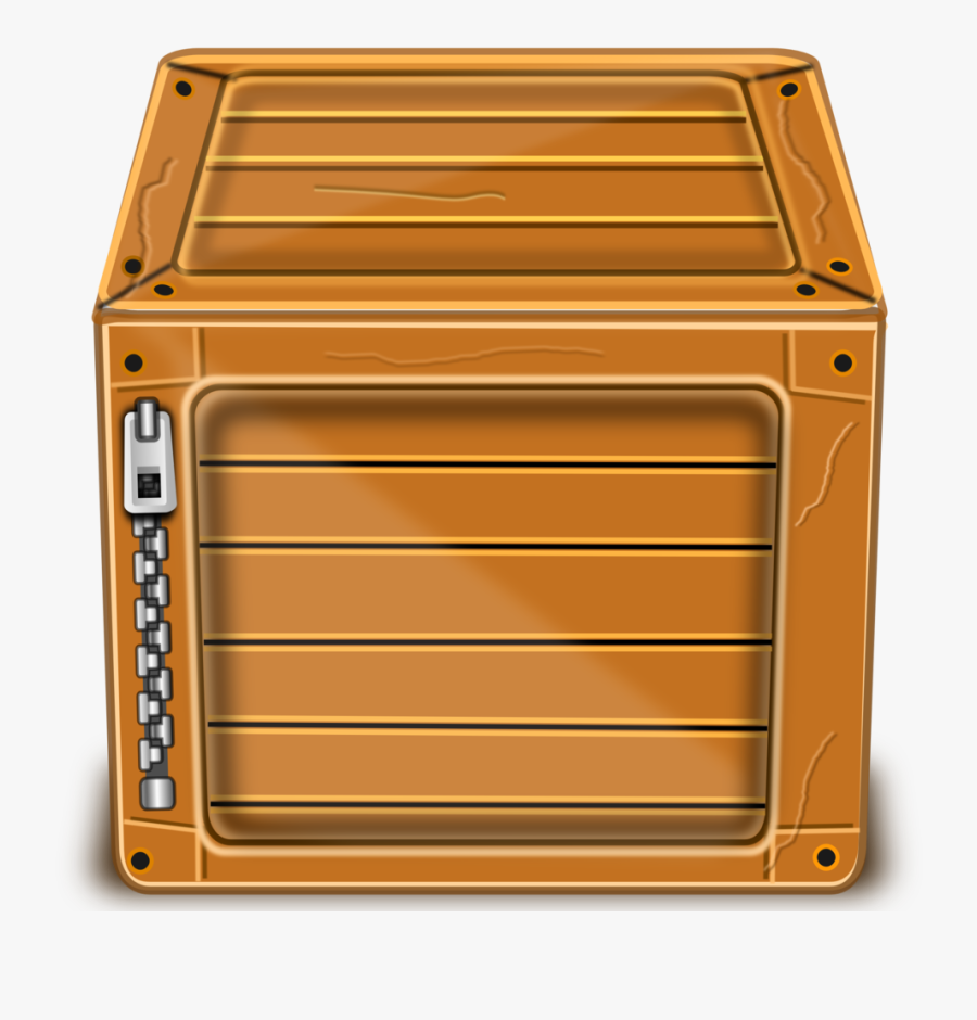 Wooden Package - Wooden Box Clipart Png, Transparent Clipart