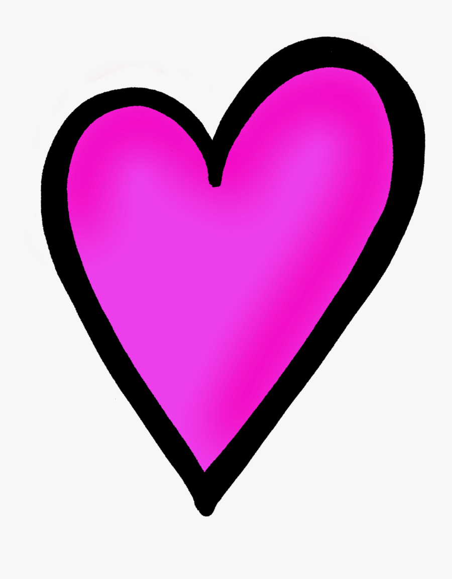 For Those Times You Just Need A Worksheet - Transparent Background Pink Heart, Transparent Clipart