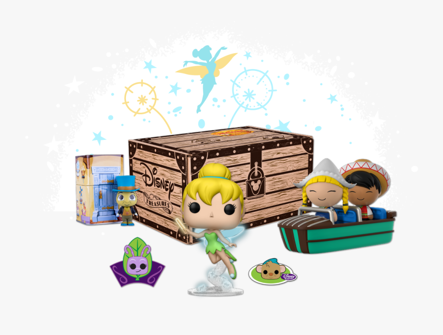Treasure Clipart Prize Box - Funko Disney Treasure Box, Transparent Clipart