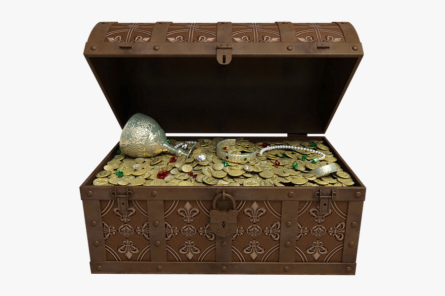 56567 - Transparent Treasure Chest, Transparent Clipart