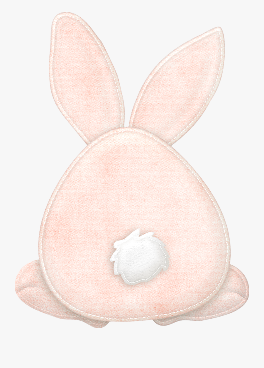 Mis Laminas Para Decoupage - Easter Bunny Tail Clipart, Transparent Clipart