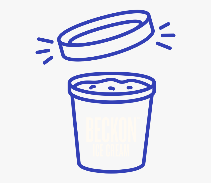 Beckon Ice Cream Dairy Full Lactose Free Premium Ice - Ice Cream Pint Clipart, Transparent Clipart